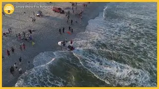 Warnings issued after rip current rescues
