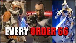 ALL Star Wars ORDER 66 SCENES (2005-2020, Movies/Games/TV)