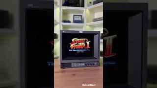 Street Fighter II on a Slim PVM PRO is not just Retrogaming, it's personal ❤️