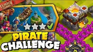 How To Easily 3 Star The Pirate Challenge (Clash Of Clans)