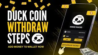 DUCK COIN WITHDRAWAL STEPS | CLIM NOW ADD COIN TO WALLET | DUCK COIN CLIM STEPS