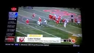 2014 Cortaca game winning TD botched FG. Ithaca vs. Cortland.