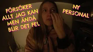 Vlogg | Personalen puttar ner mig från stolen