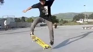 Nollie Casper/Hospital Flip [Super Slow-Motion]