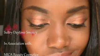 Sultry Daytime Smokey. Featuring MICA Beauty Cosmetics