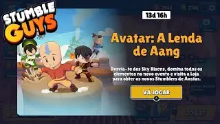 STUMBLE GUYS AVATAR A LENDA DE AANG l XBOX ONE X ♡ &hearts;