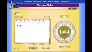 Vigenere Cipher - Code Busters - Science Olympiad