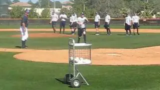 Tampa Bay Rays minor league drill