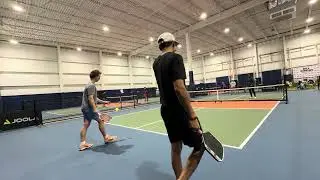4.0+ Pickleball. Winning With Weird Lobs and Drives. Dinks and Counters. Dan/Jay vs Jeremy/Sam 4