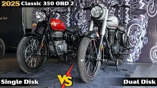 2025 New Classic 350 OBD2 Base Model VS Top Model ⚡| Classic 350 -  Price, Features, All Comparison