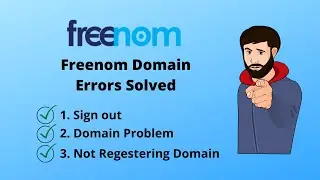 How To Solve Freenom Domain Problems || Coding Master