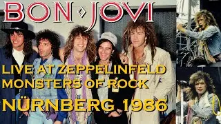 Bon Jovi - Live at Zeppelinfeld - Monsters Of Rock - N&uuml;rnberg 1986