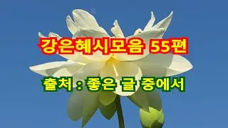 강은혜 시 모음 55편 UHD 4K