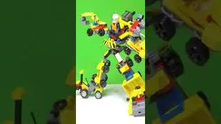 SEMBO BLOCK BUILD TEAM 8in1 MECH #shorts