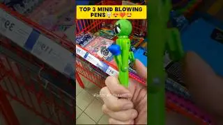 Top 3 Mind blowing 🤯 Pens | Amazing gadgets #shorts #youtubeshorts #coolgadgets #telugufacts #pens