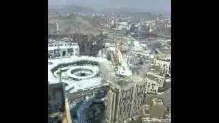 Timelapse of tawaf in Kaaba, Makkah