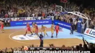 Euroleague 2010 - Week 2 : EWE Oldenburg - Armani Milano 70-79 (28-10-09) Highlights