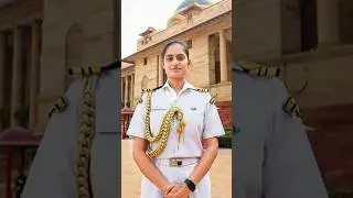 1st Woman Navy ADC to President of India