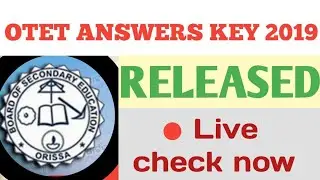 #OTET#otetanswerkey2019  OTET ANSWER KEY Released_2019_check now.