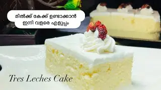 TRES LECHES CAKE | 3 MILK CAKE | Without Oven