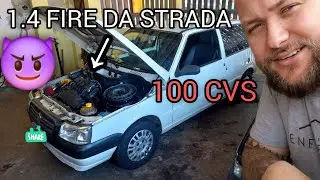 UNO FIRE 1.4 8V ASPIRADO PROJETO INICIADO! CLEINTE ADOROU!🫡👍