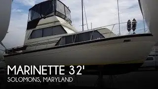 [UNAVAILABLE] Used 1988 Marinette 32 Sedan Bridge in Solomons, Maryland
