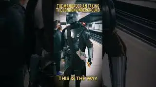 The Mandalorian in the London Underground: This is the Way - Cosplay Fun
