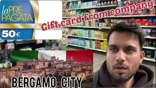 50 euro gift 🎁 card from company  let&rsquo;s go for shopping 🛍️in Italy 🇮🇹