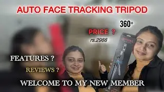 Ai Face trackings gimble cum Selfi Stick stand | for Solo Creator |Wecool S8 Ai-powered selfie stick