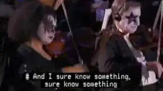KISS SYMPHONY SURE KNOW SOMETHING