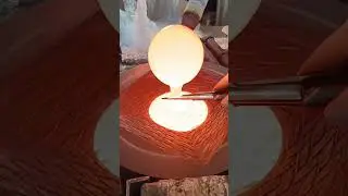 Mesmerizing Glass Blowing Process Creates Intricate Design