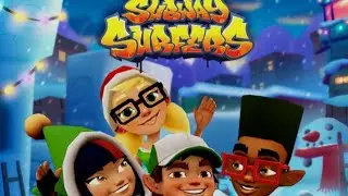 Subway surfers north pole moment gameplay 🏄🏃☃️🌲@JONATHANGAMINGYT @MrBeast @TechnoGamerzOfficial 