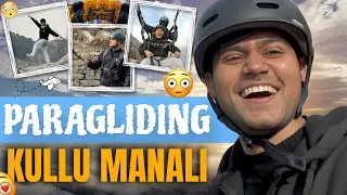 Paragliding In Kullu 😍 | Kullu Manali Vlog | Kullu Activities | Bonfire Dj Night