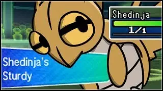 FULL STURDY ABILITY POKEMON TEAM! STURDY SHEDINJA SWEEP?