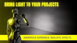 Most Realistic Flashlight Beam for Unreal Engine 5 (UE5 Asset Trailer)