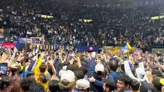 WVU Fans Storm Court After Upsetting No. 2 Iowa State on Jerry West Day