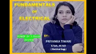 power in three phase system explain by Priyanka tiwari