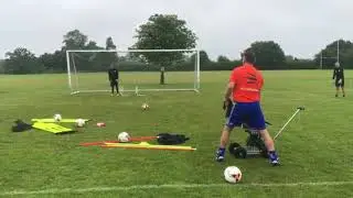 Ball Launcher Meets Birmingham City Ladies | Ball Launcher