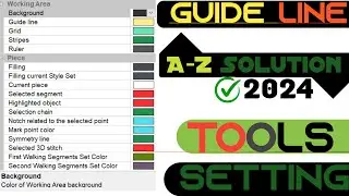 How To use Optitex Tools Setting | Guide line |‌ Optitex All Version |‌CAD Pattern Bangla 2024