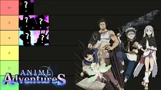 Anime Adventures Update 7 Tier List! Who are the NEW Meta Units?