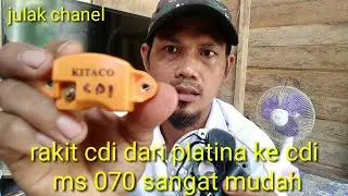 Cara Rakit CDI dari platina ke CDI Senso 070