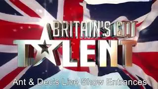 Ant & Dec's BGT 2017 Live Show Entrances