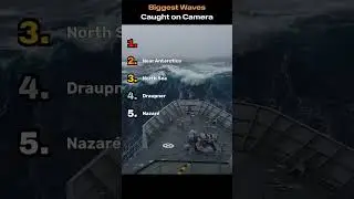 Biggest Waves Ever Caught on Camera (TOP 5)