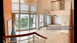 This is a home video tour of the penthouse in Changi Rise.