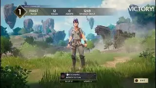 Spellbreak Solo Win (First time playing)