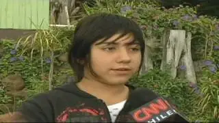 Chilean girl saves island