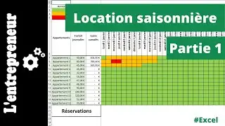 #1 Gérer ses locations saisonnières sur EXCEL