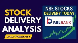 Massive Delivery Spike in RBL Bank 🚀 | NSE Stocks Delivery Data Explained (20 oct 2025 )