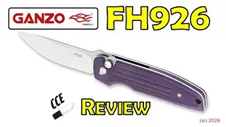 #knifereview  Ganzo Firebird FH926 - Do they ALL have Button Lock Stick?