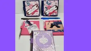 Sticky Notes Folders w/ Everything Is Rosy Product Medley